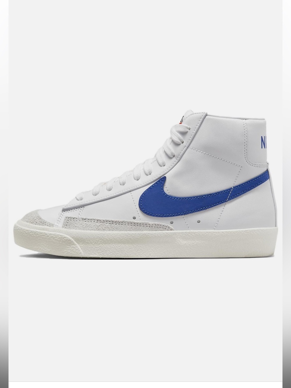 NIKE Blazer Mid 77 White / Game Royal